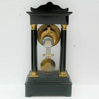 Rare Antique 1860 French Ebonised Ormolu Pendule J. Falconnier Portico Clock (5 of 11) Rare Antique 1860 French Ebonised Ormolu Pendule J. Falconnier Portico Clock (5 of 11)