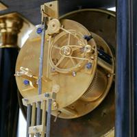 Rare Antique 1860 French Ebonised Ormolu Pendule J. Falconnier Portico Clock (8 of 11) Rare Antique 1860 French Ebonised Ormolu Pendule J. Falconnier Portico Clock (8 of 11)