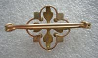 Pretty Antique Victorian 9ct Gold & Seed Pearl Brooch (3 of 3) Pretty Antique Victorian 9ct Gold & Seed Pearl Brooch (3 of 3)