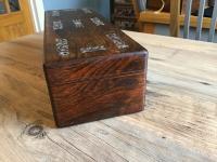 Victorian English Rosewood & Fab Mother of Pearl Inlay Box ,Trinket Jewel, Glove Box (6 of 9) Victorian English Rosewood & Fab Mother of Pearl Inlay Box ,Trinket Jewel, Glove Box (6 of 9)