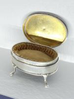 1912 Antique Solid Silver George Edwin Walton Monogrammed Trinket / Jewellery Box (3 of 6) 1912 Antique Solid Silver George Edwin Walton Monogrammed Trinket / Jewellery Box (3 of 6)