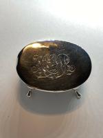1912 Antique Solid Silver George Edwin Walton Monogrammed Trinket / Jewellery Box (2 of 6) 1912 Antique Solid Silver George Edwin Walton Monogrammed Trinket / Jewellery Box (2 of 6)