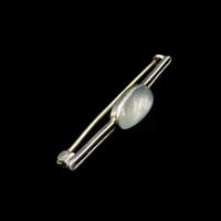 Antique Victorian Moonstone Sterling Silver Bar Brooch Pin (3 of 8) Antique Victorian Moonstone Sterling Silver Bar Brooch Pin (3 of 8)