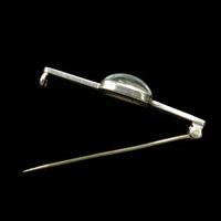 Antique Victorian Moonstone Sterling Silver Bar Brooch Pin (5 of 8) Antique Victorian Moonstone Sterling Silver Bar Brooch Pin (5 of 8)