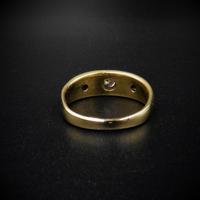 Antique Victorian Black Enamel Diamond & Pearl 18ct Gold Mourning Ring Band (8 of 10) Antique Victorian Black Enamel Diamond & Pearl 18ct Gold Mourning Ring Band (8 of 10)