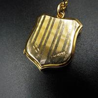 Antique Shield Striped 9ct Yellow Gold Photo Locket & Chain Necklace (8 of 9) Antique Shield Striped 9ct Yellow Gold Photo Locket & Chain Necklace (8 of 9)