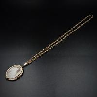 Antique 9ct 9K Yellow Gold Oval Photo Locket & Fancy Chain Necklace (4 of 9) Antique 9ct 9K Yellow Gold Oval Photo Locket & Fancy Chain Necklace (4 of 9)