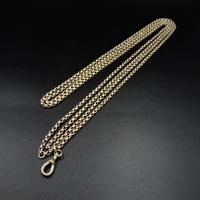 Antique Victorian 9ct 9K Gold Heavy Belcher Guard Muff Chain Necklace (8 of 10) Antique Victorian 9ct 9K Gold Heavy Belcher Guard Muff Chain Necklace (8 of 10)